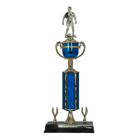Trofeo de Tubo con Figura Serie 442 de Futbol